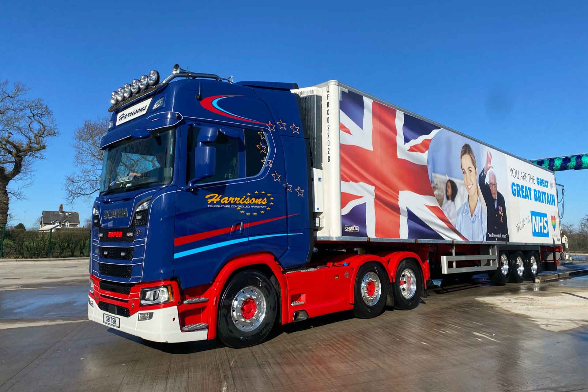 Truckwash boss shines light on mental health support  for HGV drivers